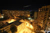 Вид из окна на ночной город